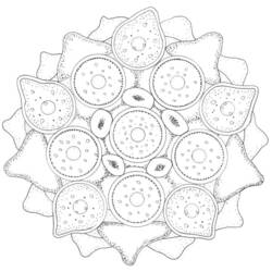 Dibujo para colorear: Mandalas Estrella (Mandalas) #117952 - Dibujos para Colorear e Imprimir Gratis