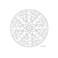 Dibujo para colorear: Mandalas Estrella (Mandalas) #118000 - Dibujos para Colorear e Imprimir Gratis