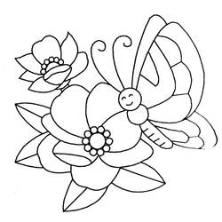 Dibujo para colorear: Mandalas Mariposa (Mandalas) #117421 - Dibujos para Colorear e Imprimir Gratis