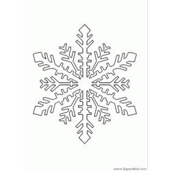 Dibujo para colorear: Copo de nieve (Naturaleza) #160453 - Dibujos para Colorear e Imprimir Gratis