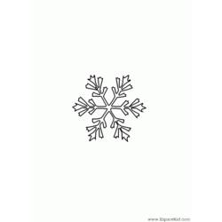 Dibujo para colorear: Copo de nieve (Naturaleza) #160488 - Dibujos para Colorear e Imprimir Gratis