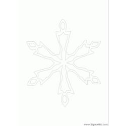 Dibujo para colorear: Copo de nieve (Naturaleza) #160539 - Dibujos para Colorear e Imprimir Gratis