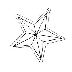 Dibujo para colorear: Estrella (Naturaleza) #155870 - Dibujos para Colorear e Imprimir Gratis