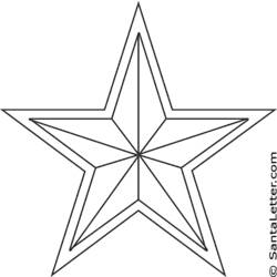 Dibujo para colorear: Estrella (Naturaleza) #155890 - Dibujos para Colorear e Imprimir Gratis