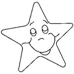 Dibujo para colorear: Estrella (Naturaleza) #155898 - Dibujos para Colorear e Imprimir Gratis