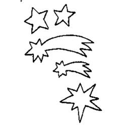 Dibujo para colorear: Estrella (Naturaleza) #155910 - Dibujos para Colorear e Imprimir Gratis