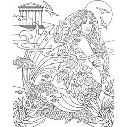 Dibujo para colorear: Fondo del mar (Naturaleza) #160179 - Dibujos para Colorear e Imprimir Gratis