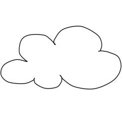 Dibujo para colorear: Nube (Naturaleza) #157327 - Dibujos para Colorear e Imprimir Gratis