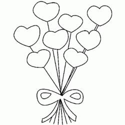 Dibujo para colorear: Ramo de flores (Naturaleza) #160752 - Dibujos para Colorear e Imprimir Gratis