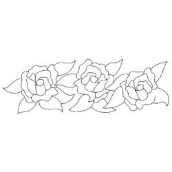 Dibujo para colorear: Ramo de flores (Naturaleza) #160762 - Dibujos para Colorear e Imprimir Gratis