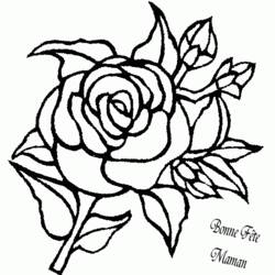 Dibujo para colorear: Ramo de flores (Naturaleza) #160777 - Dibujos para Colorear e Imprimir Gratis