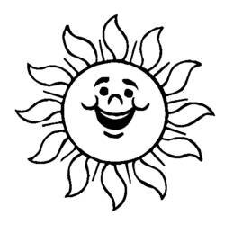 Dibujo para colorear: Sol (Naturaleza) #157944 - Dibujos para Colorear e Imprimir Gratis