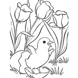 Dibujo para colorear: Temporada de Primavera (Naturaleza) #164796 - Dibujos para Colorear e Imprimir Gratis