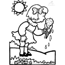 Dibujo para colorear: Temporada de Verano (Naturaleza) #165184 - Dibujos para Colorear e Imprimir Gratis