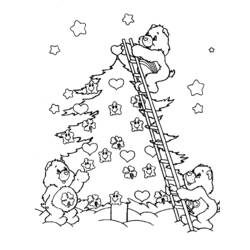Dibujo para colorear: Arbol de Navidad (Objetos) #167578 - Dibujos para Colorear e Imprimir Gratis
