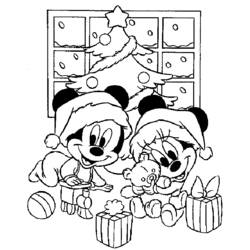 Dibujo para colorear: Arbol de Navidad (Objetos) #167579 - Dibujos para Colorear e Imprimir Gratis