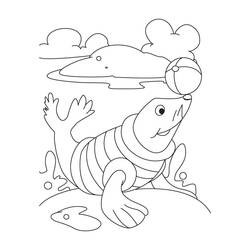 Dibujo para colorear: Pelota de playa (Objetos) #169211 - Dibujos para Colorear e Imprimir Gratis