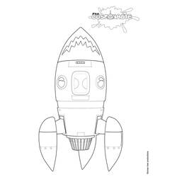 Dibujo para colorear: Astronauta (Ocupaciones) #87697 - Dibujos para Colorear e Imprimir Gratis