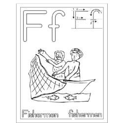 Dibujo para colorear: Pescador (Ocupaciones) #103957 - Dibujos para Colorear e Imprimir Gratis