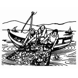 Dibujo para colorear: Pescador (Ocupaciones) #103970 - Dibujos para Colorear e Imprimir Gratis