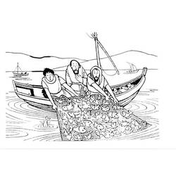 Dibujo para colorear: Pescador (Ocupaciones) #103989 - Dibujos para Colorear e Imprimir Gratis