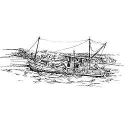 Dibujo para colorear: Pescador (Ocupaciones) #104051 - Dibujos para Colorear e Imprimir Gratis