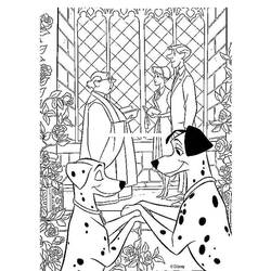 Dibujo para colorear: 101 Dalmatians (Películas de animación) #129176 - Dibujos para Colorear e Imprimir Gratis