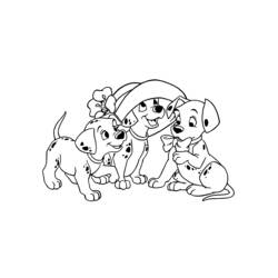 Dibujo para colorear: 101 Dalmatians (Películas de animación) #129182 - Dibujos para Colorear e Imprimir Gratis