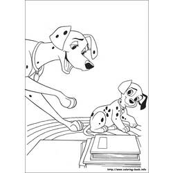 Dibujo para colorear: 101 Dalmatians (Películas de animación) #129194 - Dibujos para Colorear e Imprimir Gratis