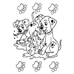 Dibujo para colorear: 101 Dalmatians (Películas de animación) #129197 - Dibujos para Colorear e Imprimir Gratis