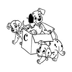 Dibujo para colorear: 101 Dalmatians (Películas de animación) #129203 - Dibujos para Colorear e Imprimir Gratis