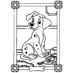 Dibujo para colorear: 101 Dalmatians (Películas de animación) #129276 - Dibujos para Colorear e Imprimir Gratis