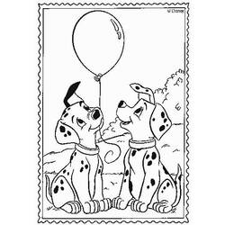 Dibujo para colorear: 101 Dalmatians (Películas de animación) #129364 - Dibujos para Colorear e Imprimir Gratis