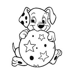 Dibujo para colorear: 101 Dalmatians (Películas de animación) #129445 - Dibujos para Colorear e Imprimir Gratis