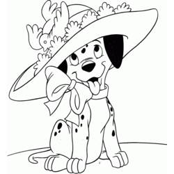 Dibujo para colorear: 101 Dalmatians (Películas de animación) #129449 - Dibujos para Colorear e Imprimir Gratis