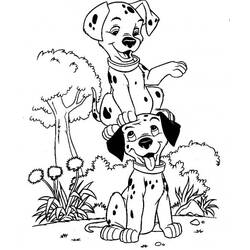 Dibujo para colorear: 101 Dalmatians (Películas de animación) #129457 - Dibujos para Colorear e Imprimir Gratis