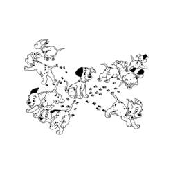 Dibujo para colorear: 101 Dalmatians (Películas de animación) #129465 - Dibujos para Colorear e Imprimir Gratis