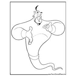 Dibujo para colorear: Aladdin (Películas de animación) #127643 - Dibujos para Colorear e Imprimir Gratis