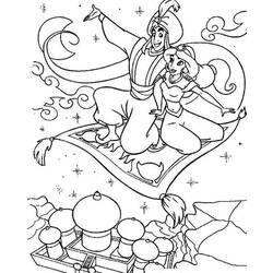 Dibujo para colorear: Aladdin (Películas de animación) #127837 - Dibujos para Colorear e Imprimir Gratis