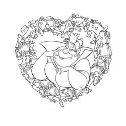 Dibujo para colorear: Alice in Wonderland (Películas de animación) #127899 - Dibujos para Colorear e Imprimir Gratis