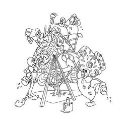 Dibujo para colorear: Alice in Wonderland (Películas de animación) #127941 - Dibujos para Colorear e Imprimir Gratis