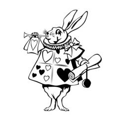 Dibujo para colorear: Alice in Wonderland (Películas de animación) #127945 - Dibujos para Colorear e Imprimir Gratis