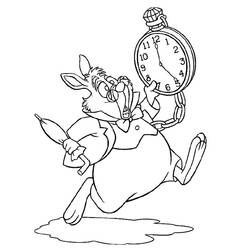 Dibujo para colorear: Alice in Wonderland (Películas de animación) #127963 - Dibujos para Colorear e Imprimir Gratis