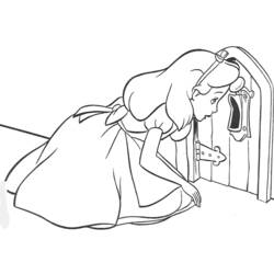 Dibujo para colorear: Alice in Wonderland (Películas de animación) #127967 - Dibujos para Colorear e Imprimir Gratis