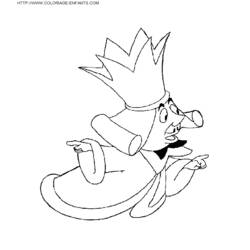 Dibujo para colorear: Alice in Wonderland (Películas de animación) #128010 - Dibujos para Colorear e Imprimir Gratis