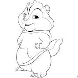Dibujo para colorear: Alvin and the Chipmunks (Películas de animación) #128267 - Dibujos para Colorear e Imprimir Gratis
