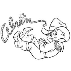 Dibujo para colorear: Alvin and the Chipmunks (Películas de animación) #128287 - Dibujos para Colorear e Imprimir Gratis