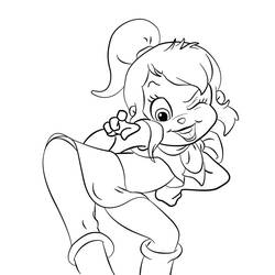 Dibujo para colorear: Alvin and the Chipmunks (Películas de animación) #128297 - Dibujos para Colorear e Imprimir Gratis
