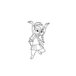 Dibujo para colorear: Alvin and the Chipmunks (Películas de animación) #128380 - Dibujos para Colorear e Imprimir Gratis