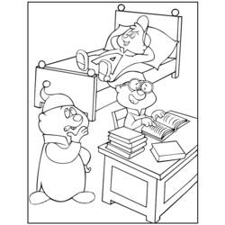 Dibujo para colorear: Alvin and the Chipmunks (Películas de animación) #128400 - Dibujos para Colorear e Imprimir Gratis